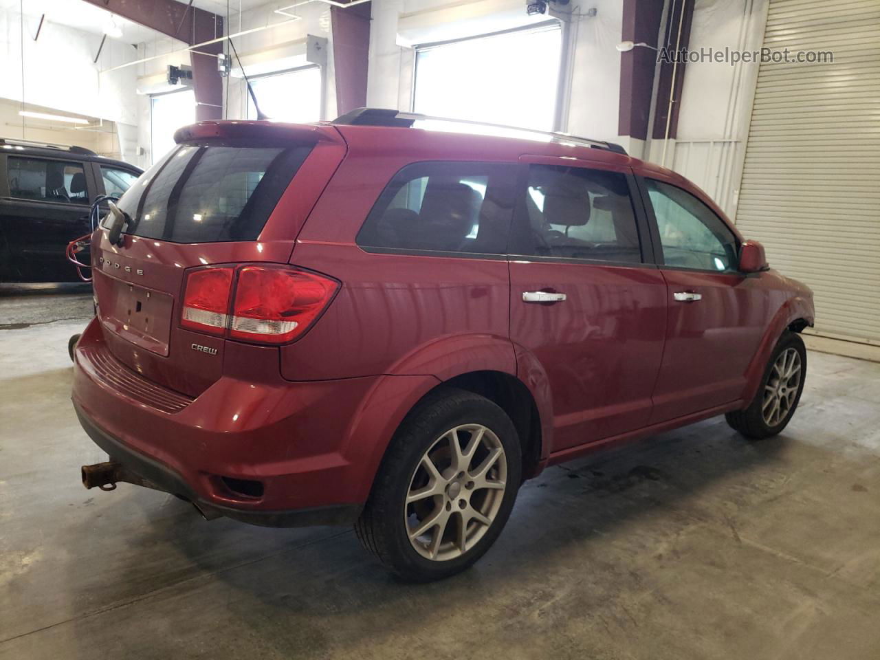 2011 Dodge Journey Crew Maroon vin: 3D4PH3FG3BT535099