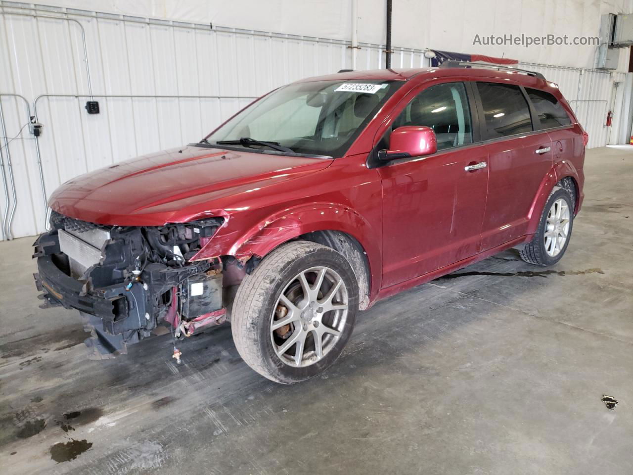 2011 Dodge Journey Crew Maroon vin: 3D4PH3FG3BT535099