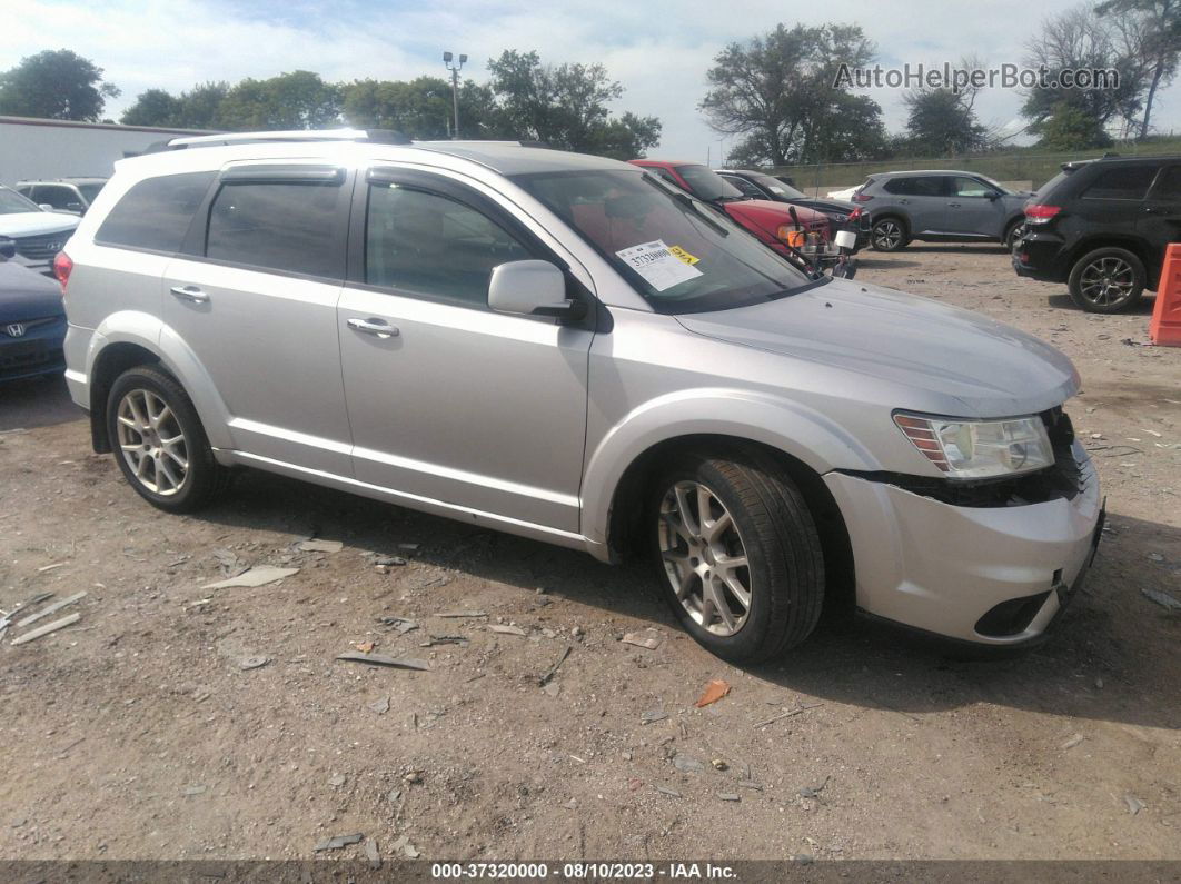 2011 Dodge Journey Crew Серебряный vin: 3D4PH3FG5BT550591