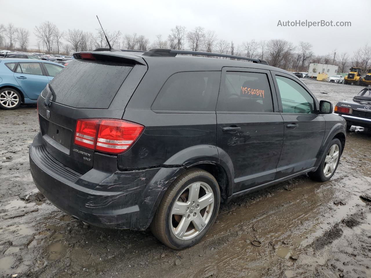 2011 Dodge Journey Sxt Черный vin: 3D4PH5FV2AT283533