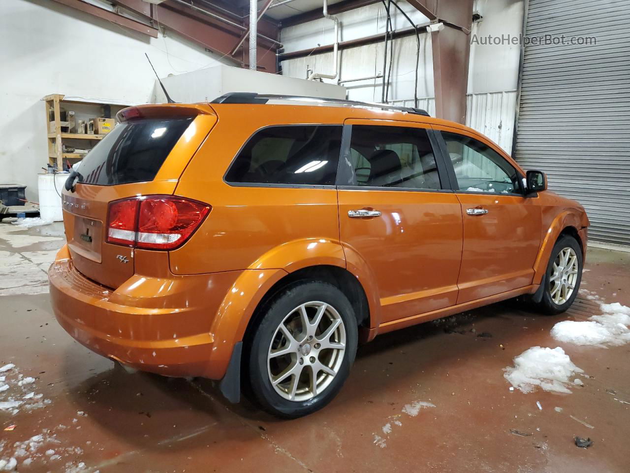 2011 Dodge Journey R/t Orange vin: 3D4PH6FG9BT515313