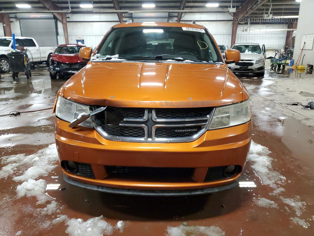 2011 Dodge Journey R/t Orange vin: 3D4PH6FG9BT515313