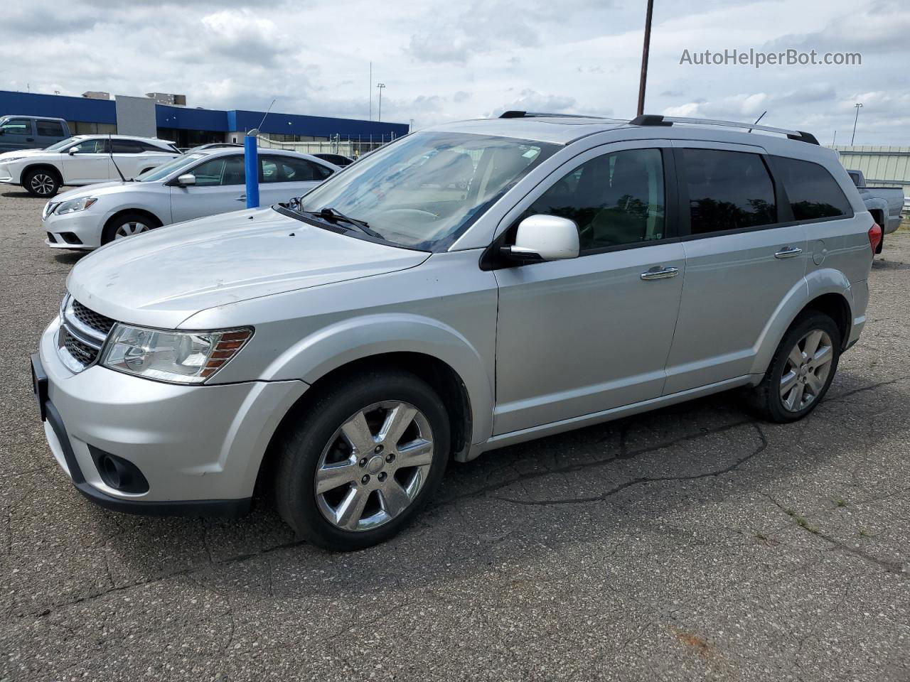 2011 Dodge Journey R/t Silver vin: 3D4PH6FG9BT570814