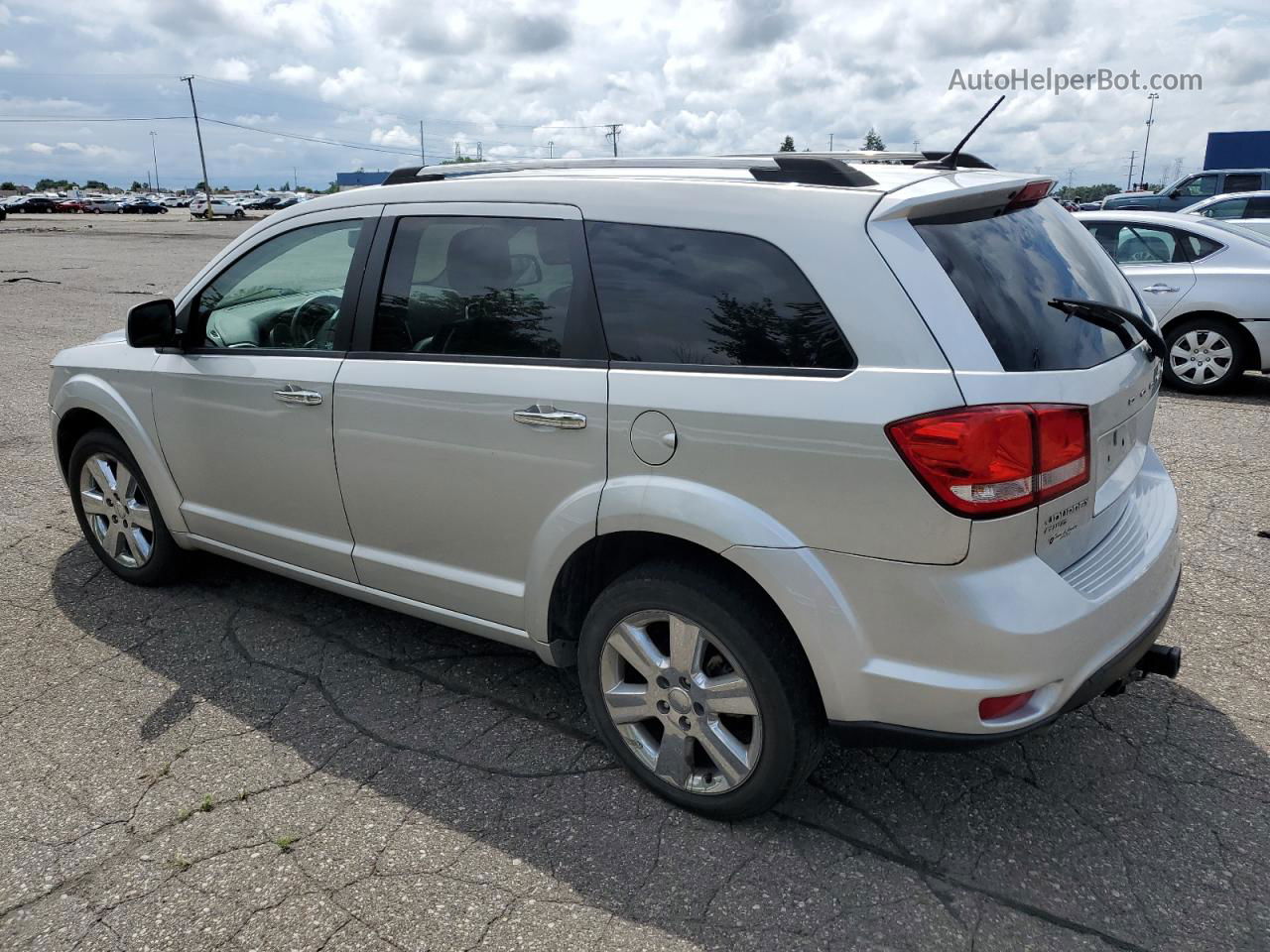 2011 Dodge Journey R/t Silver vin: 3D4PH6FG9BT570814