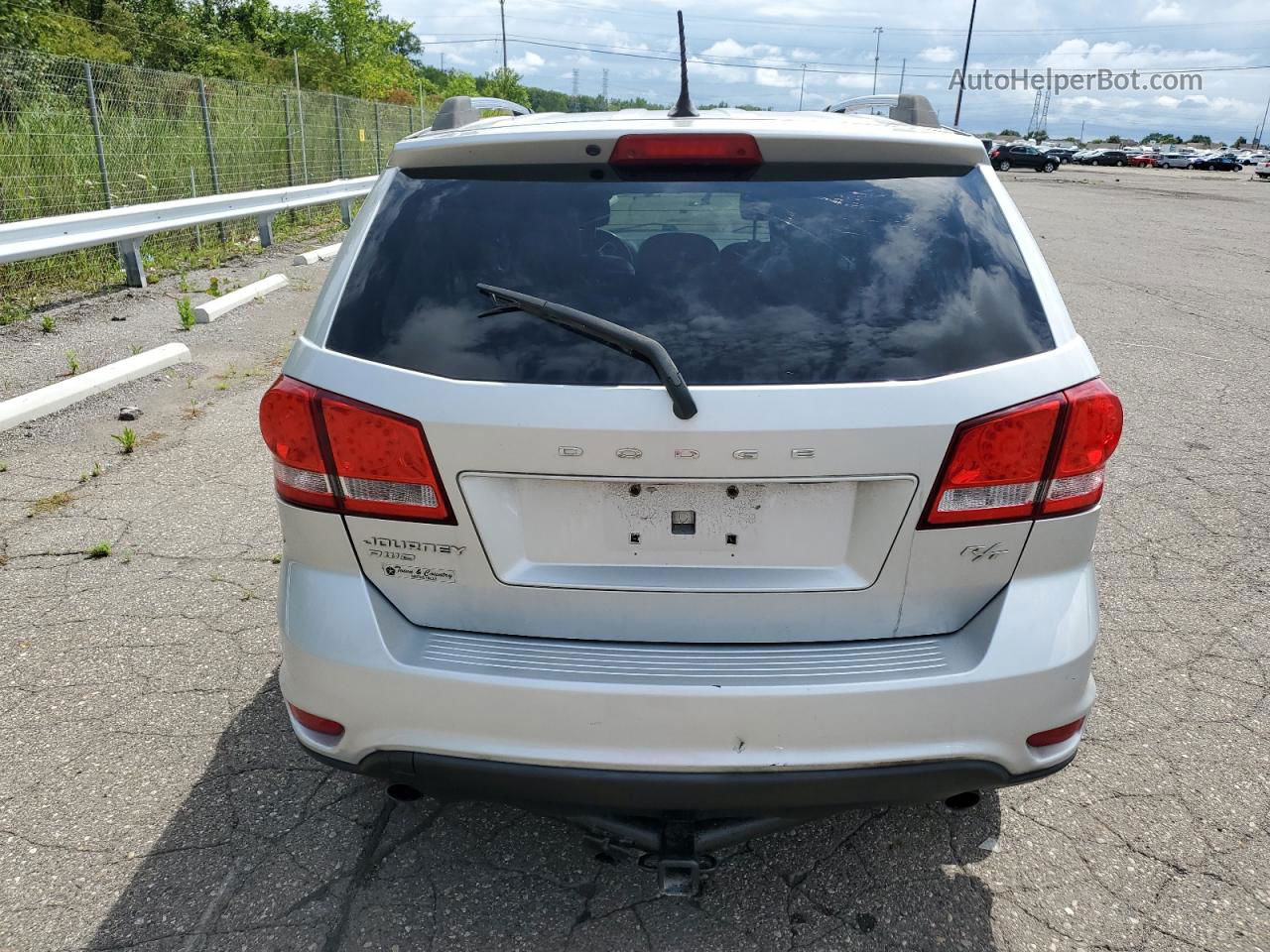 2011 Dodge Journey R/t Silver vin: 3D4PH6FG9BT570814