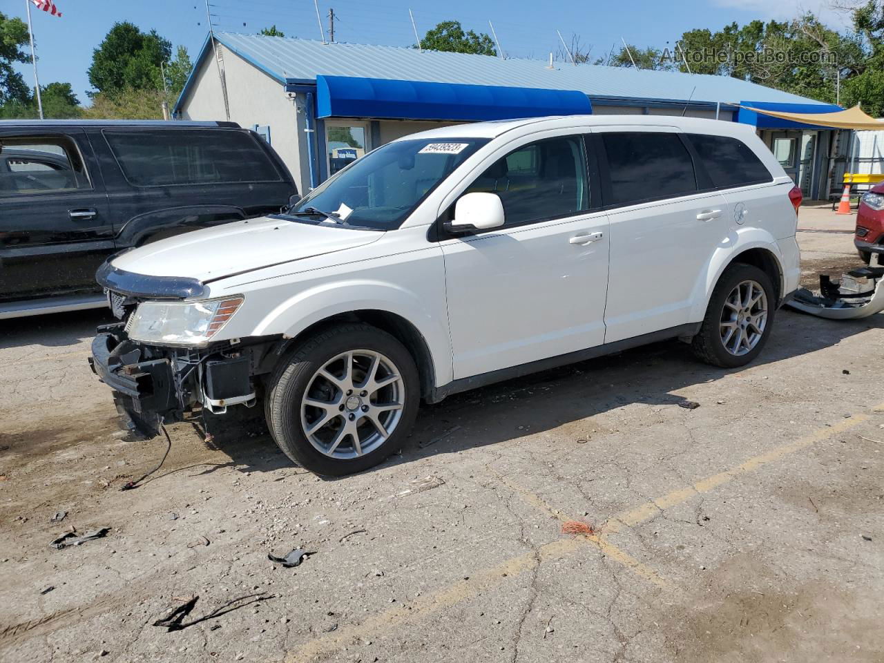 2011 Dodge Journey R/t White vin: 3D4PH7FG8BT535106