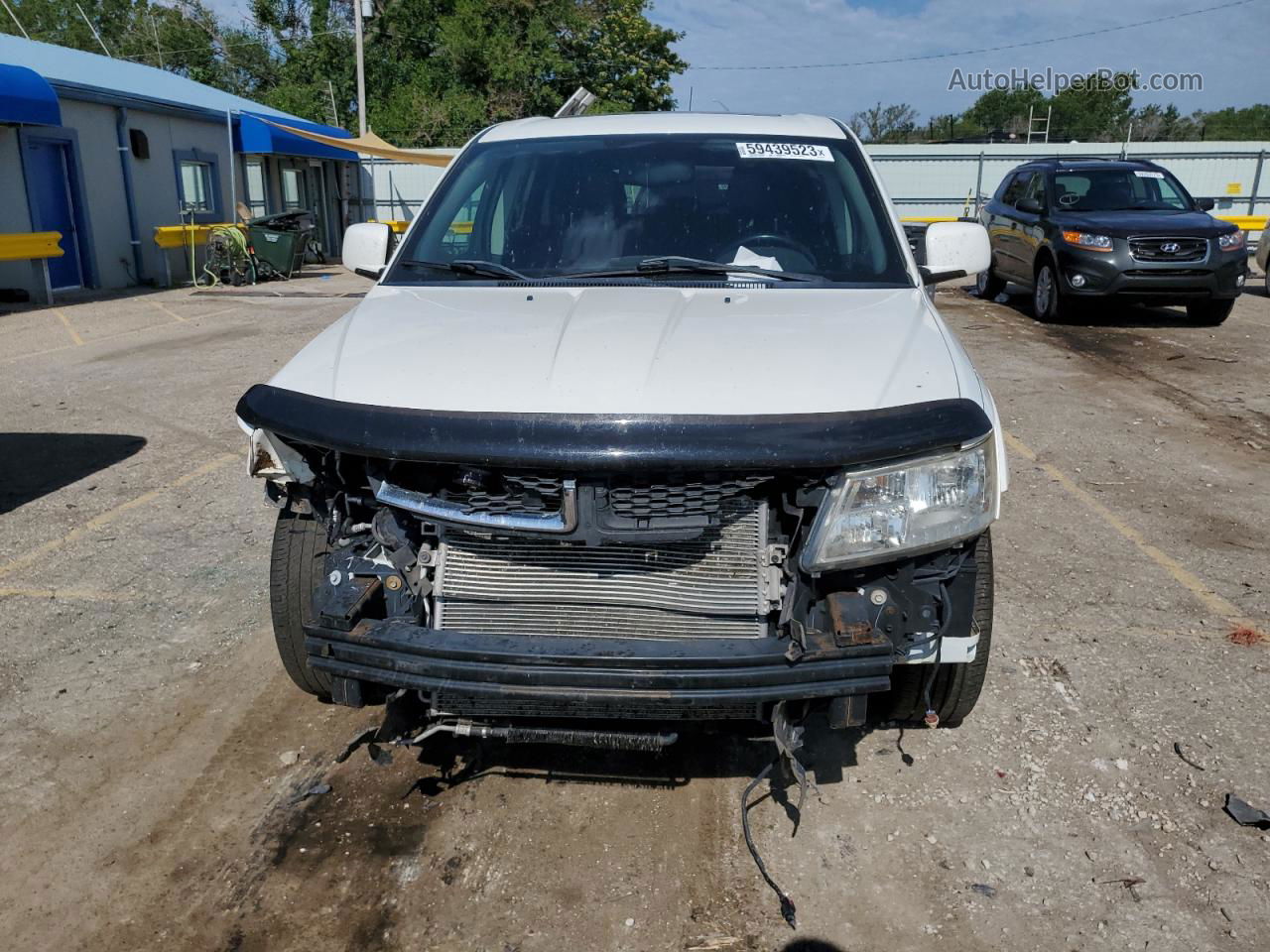 2011 Dodge Journey R/t White vin: 3D4PH7FG8BT535106