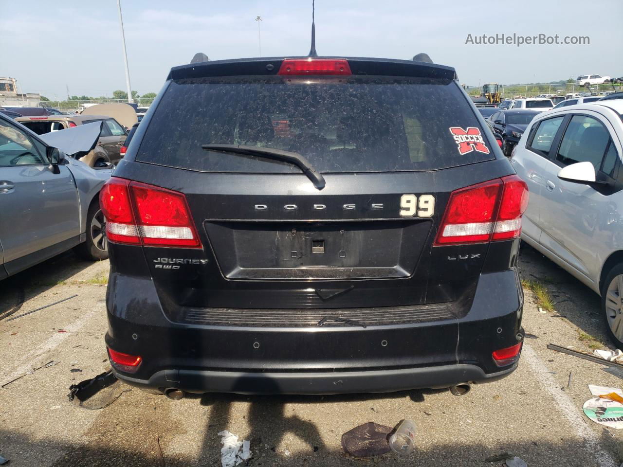 2011 Dodge Journey Lux Black vin: 3D4PH9FG2BT530320