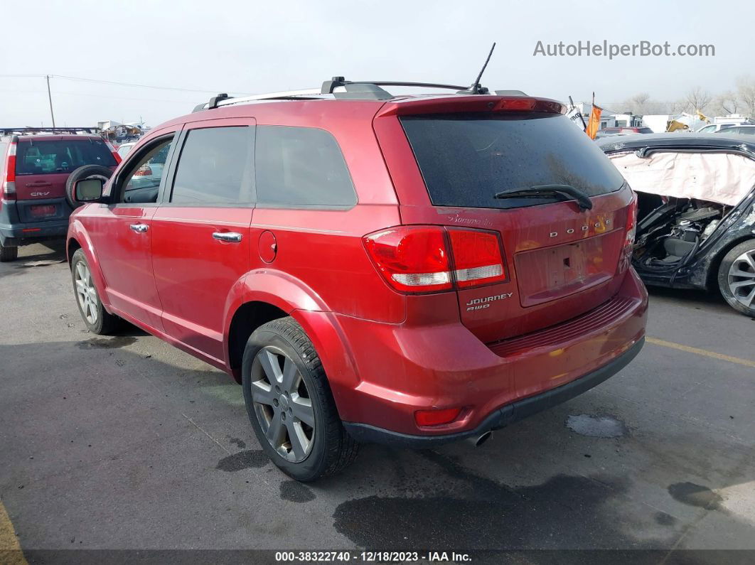 2011 Dodge Journey Lux Maroon vin: 3D4PH9FG2BT544945