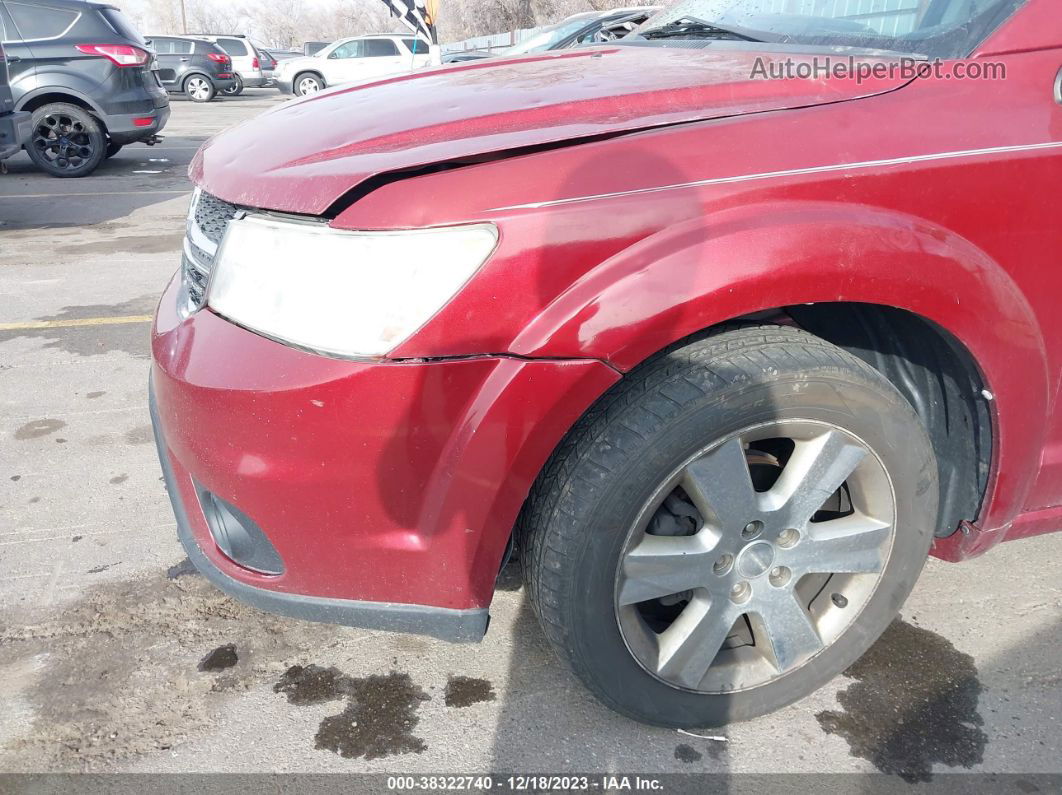 2011 Dodge Journey Lux Maroon vin: 3D4PH9FG2BT544945