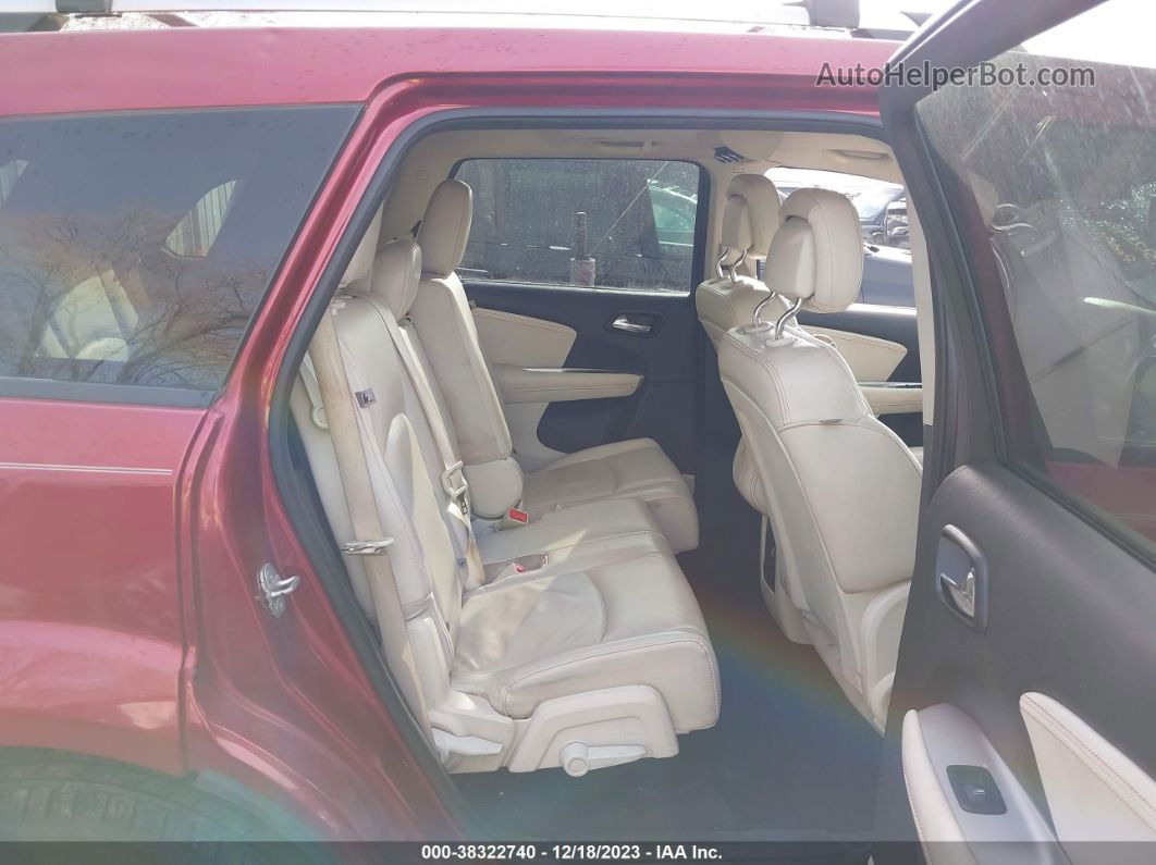 2011 Dodge Journey Lux Maroon vin: 3D4PH9FG2BT544945