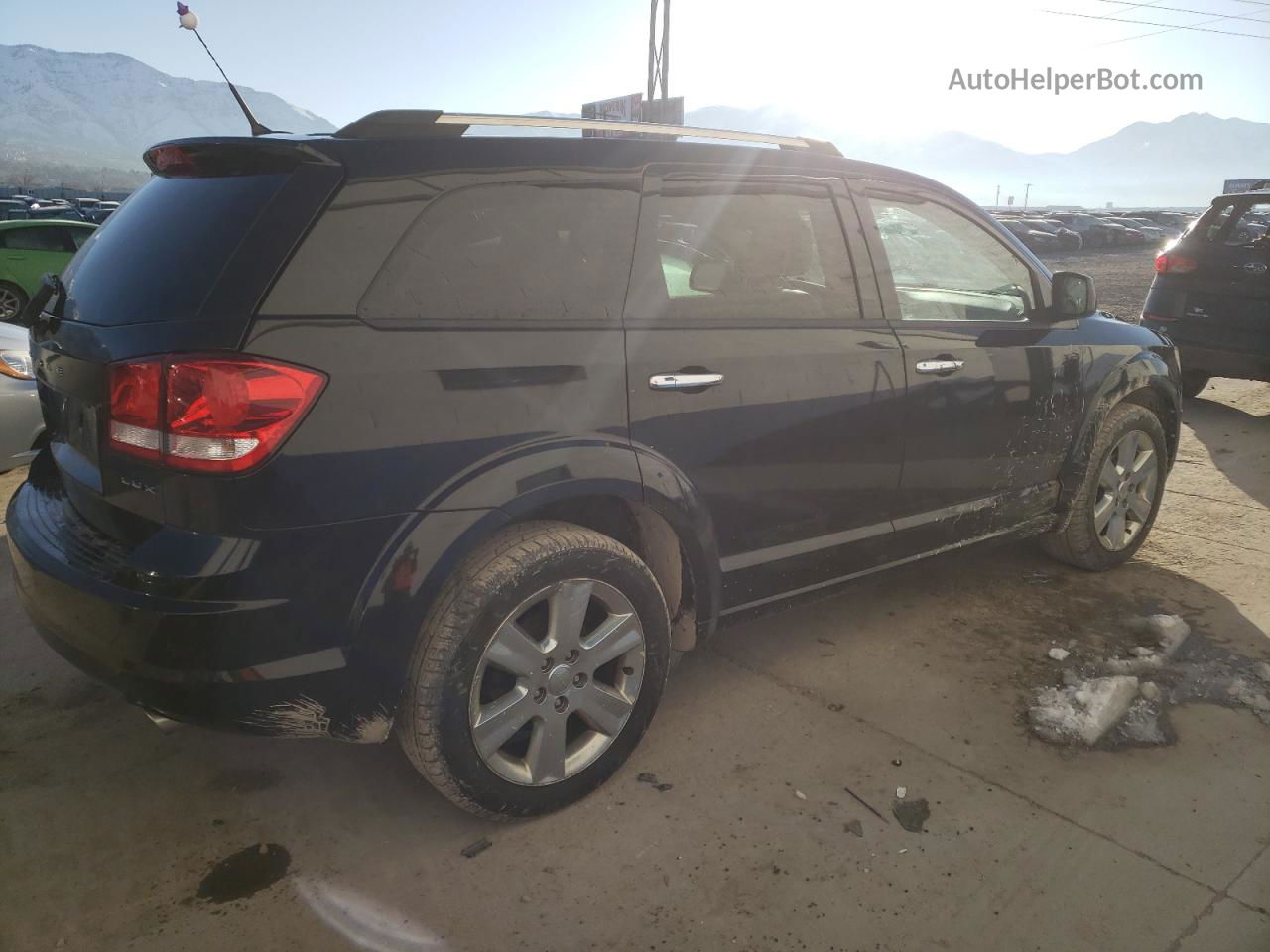 2011 Dodge Journey Lux Black vin: 3D4PH9FG3BT513784