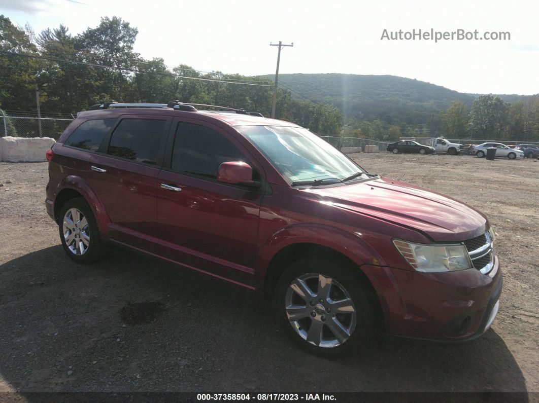 2011 Dodge Journey Lux Красный vin: 3D4PH9FG6BT546133