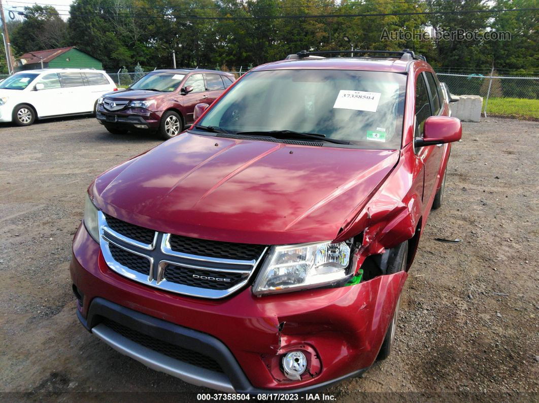 2011 Dodge Journey Lux Red vin: 3D4PH9FG6BT546133