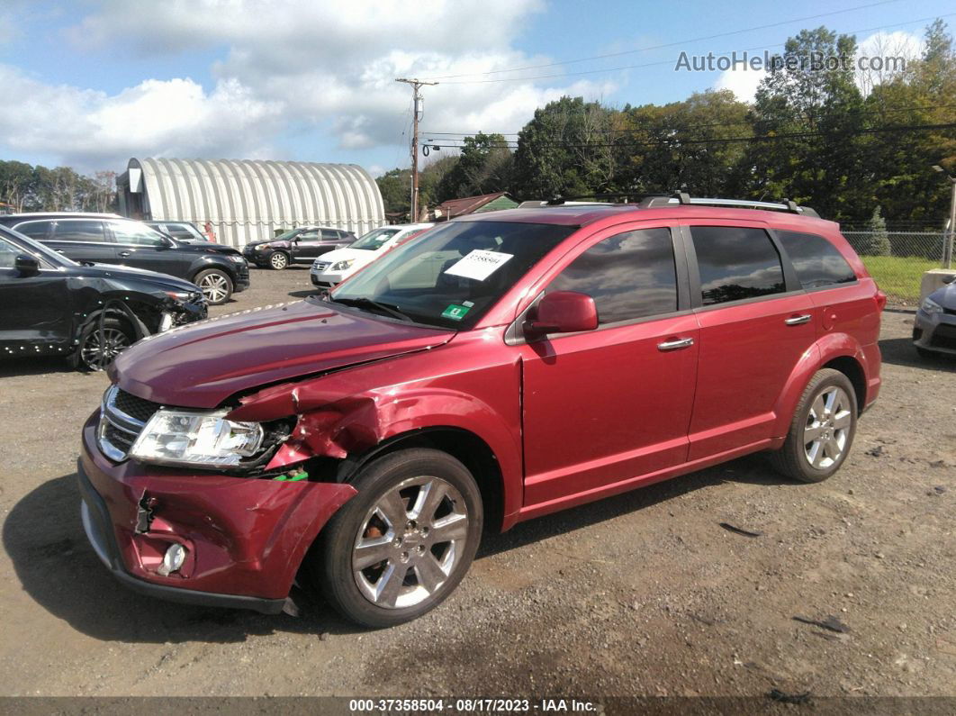 2011 Dodge Journey Lux Красный vin: 3D4PH9FG6BT546133