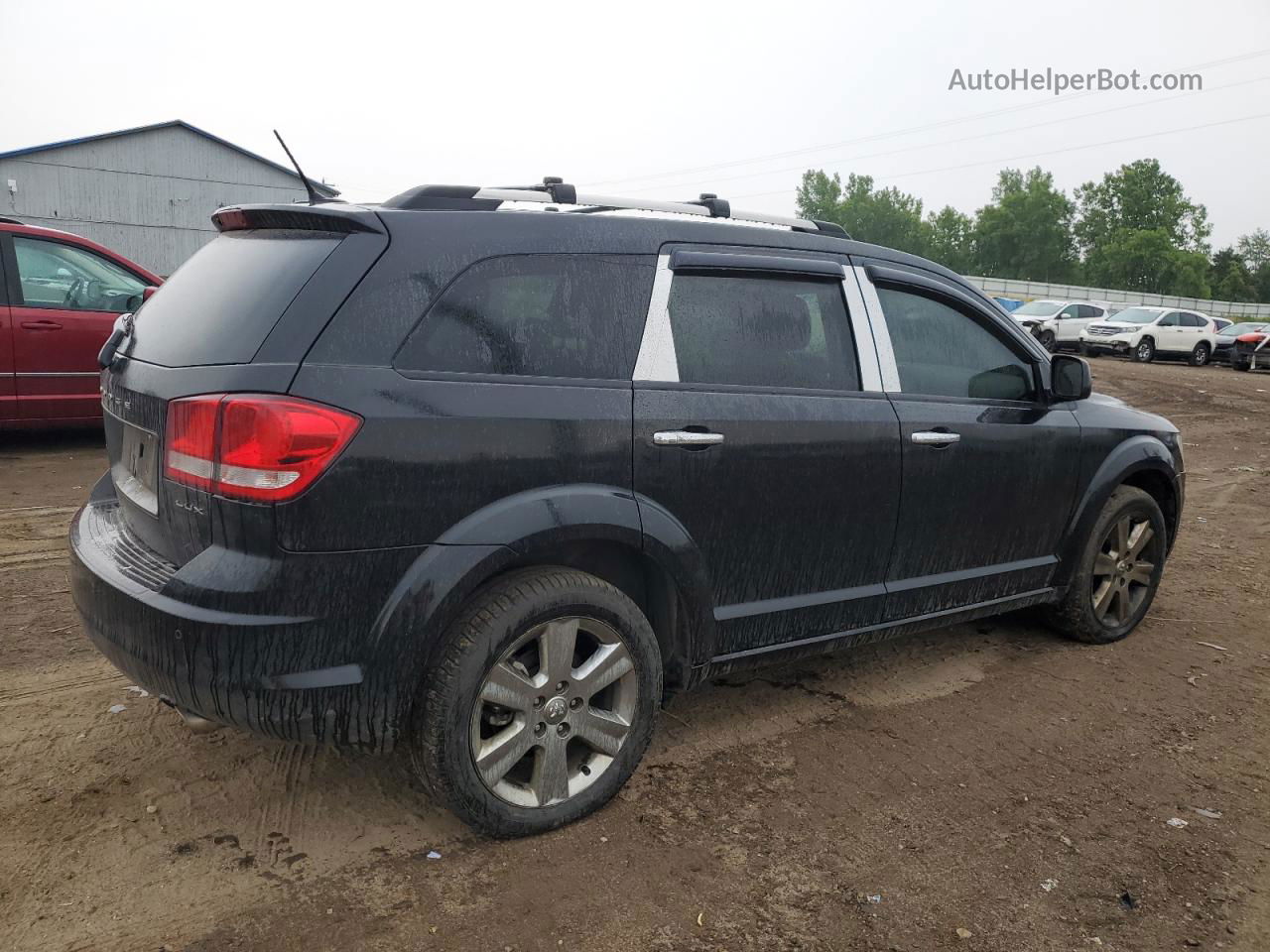 2011 Dodge Journey Lux Black vin: 3D4PH9FG7BT512248