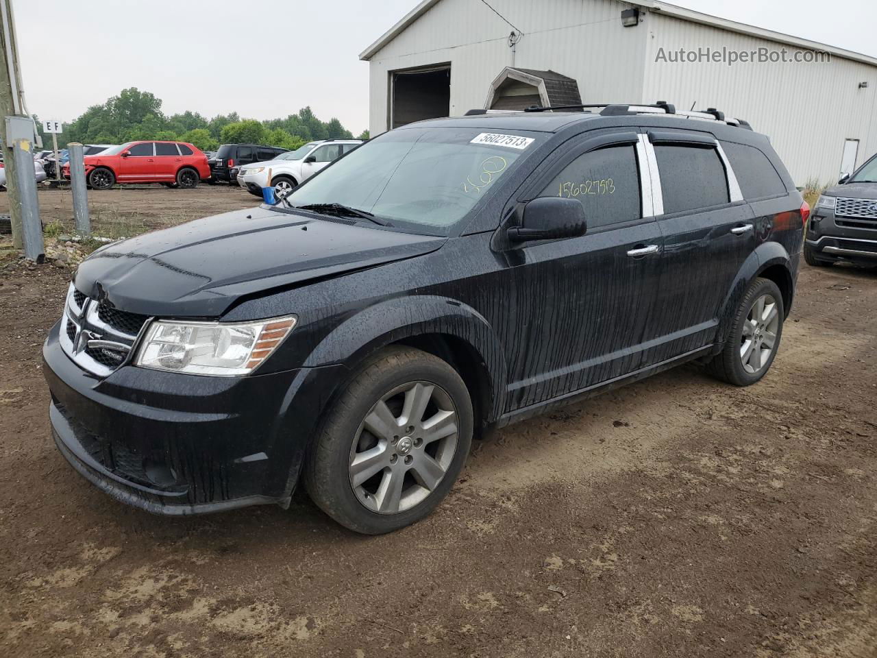 2011 Dodge Journey Lux Black vin: 3D4PH9FG7BT512248