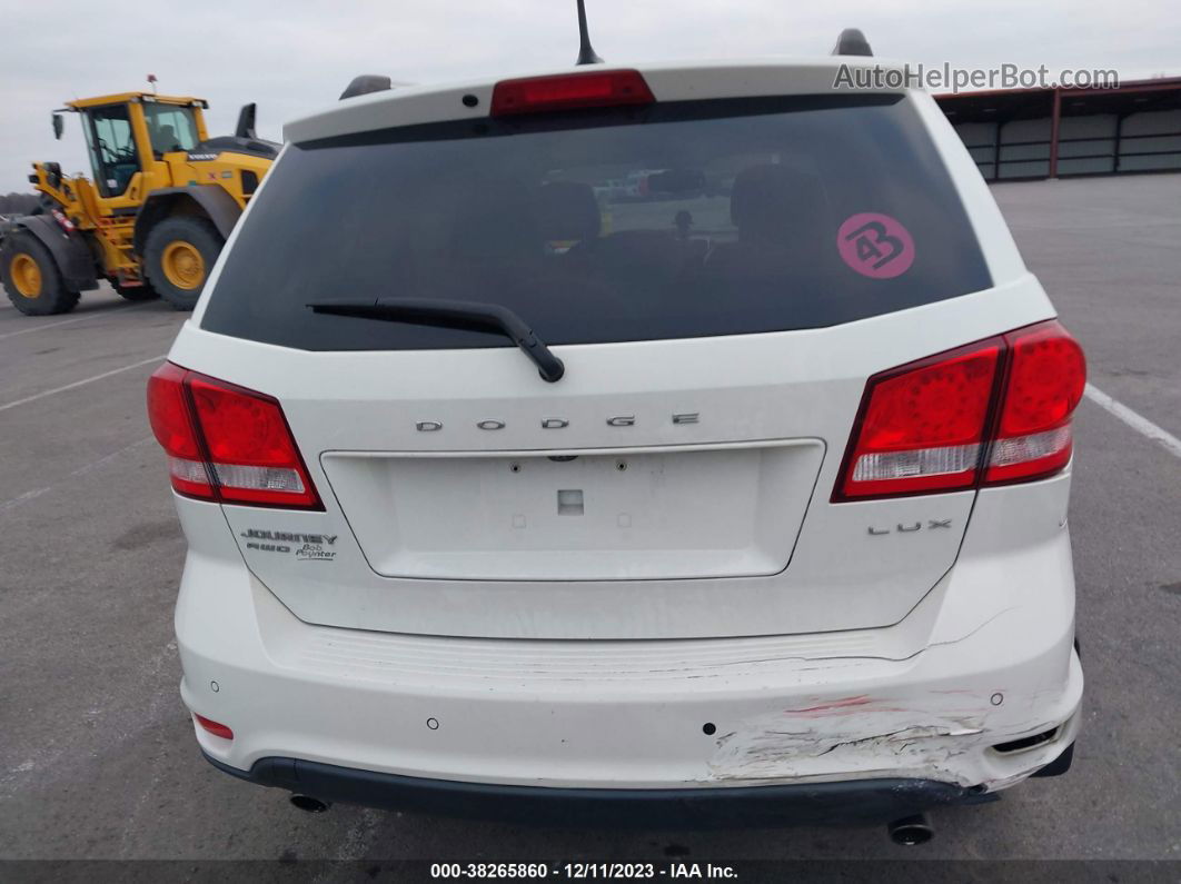 2011 Dodge Journey Lux White vin: 3D4PH9FG7BT535092