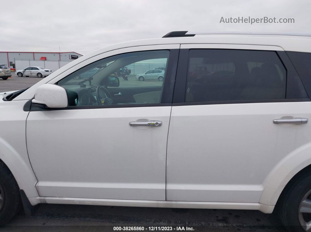 2011 Dodge Journey Lux White vin: 3D4PH9FG7BT535092