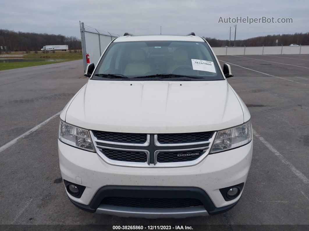 2011 Dodge Journey Lux White vin: 3D4PH9FG7BT535092