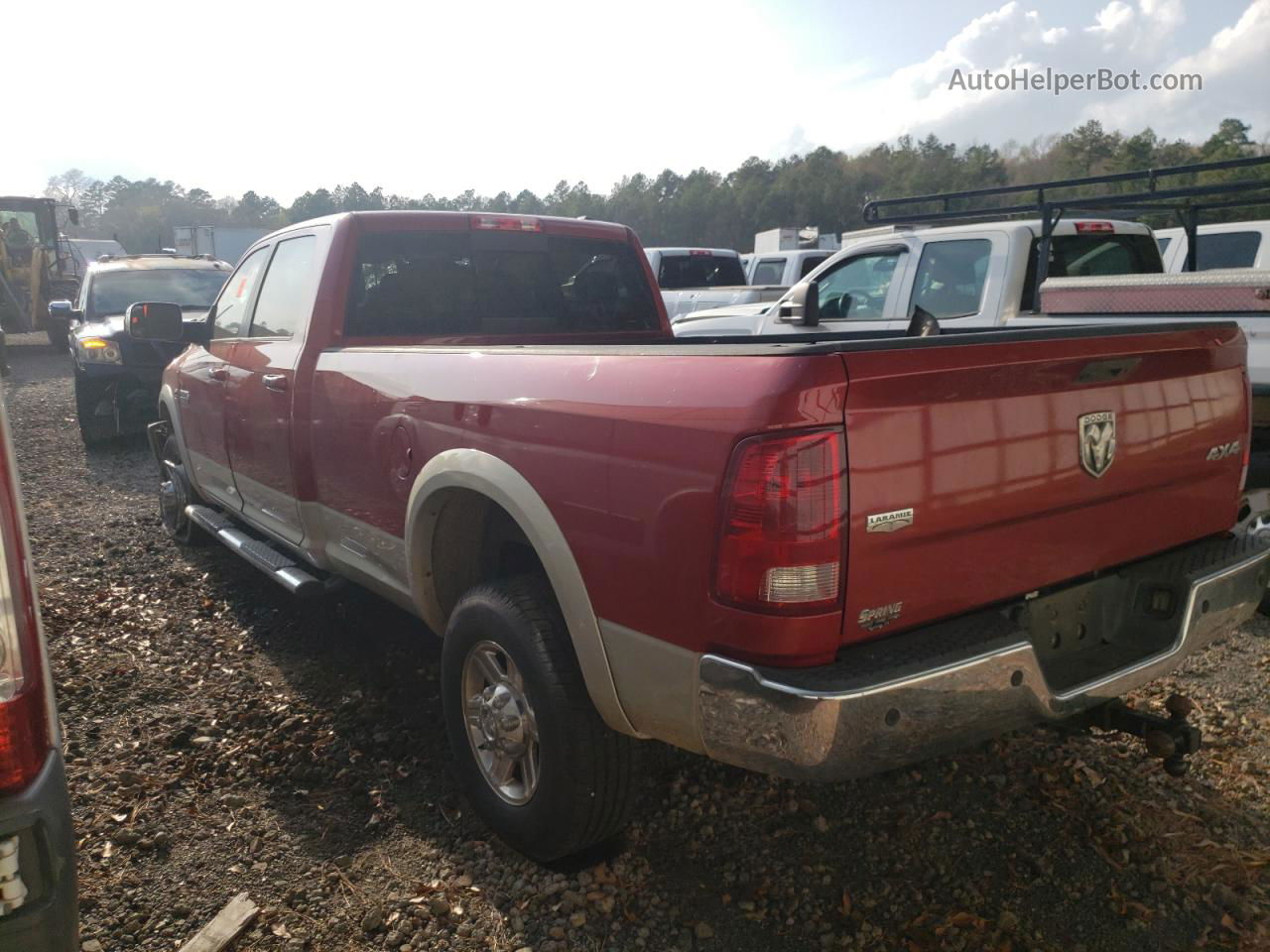 2010 Dodge Ram 3500  Красный vin: 3D73Y3CL3AG164567