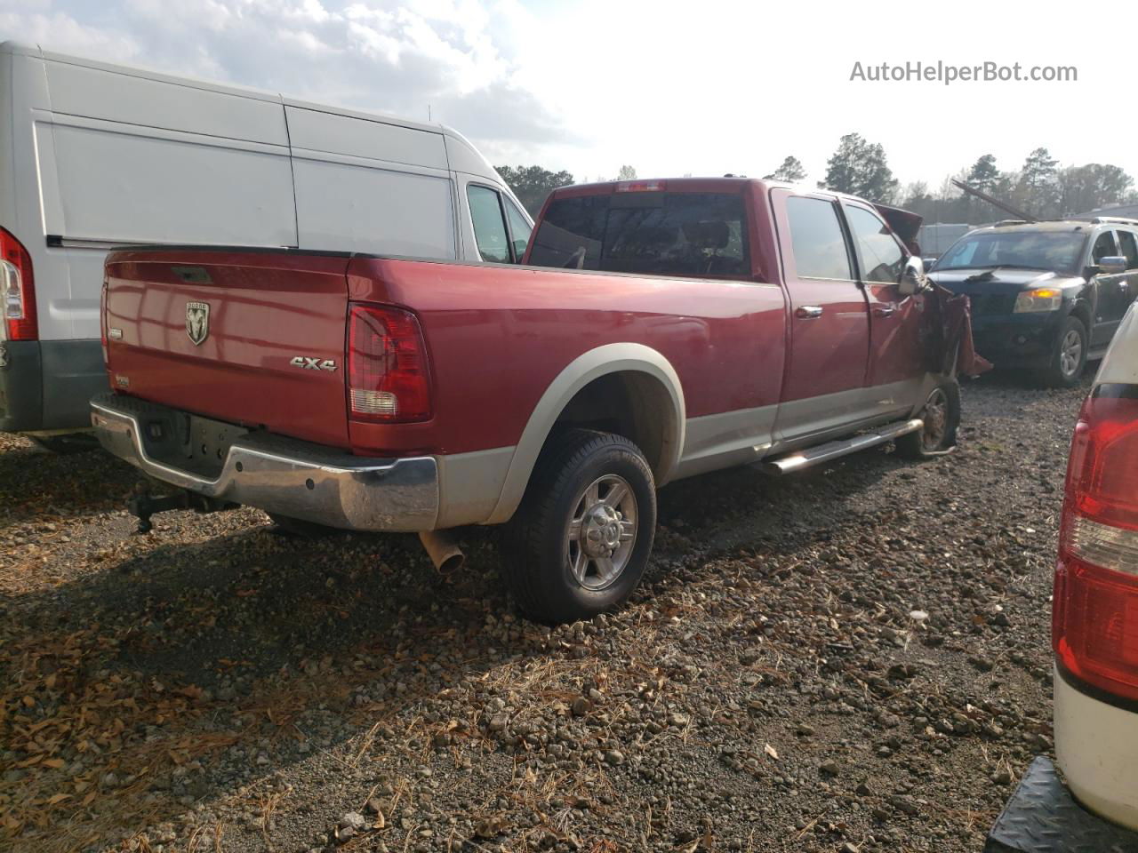 2010 Dodge Ram 3500  Красный vin: 3D73Y3CL3AG164567