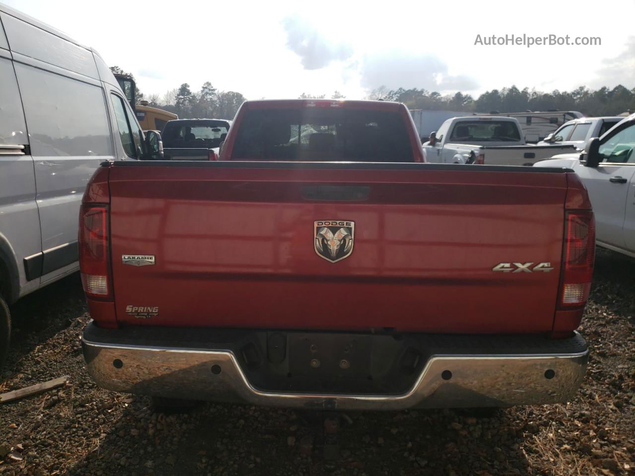 2010 Dodge Ram 3500  Красный vin: 3D73Y3CL3AG164567