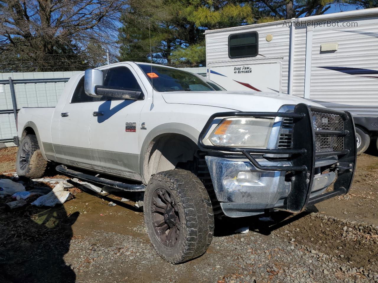 2010 Dodge Ram 3500  Белый vin: 3D73Y3HL6AG138747