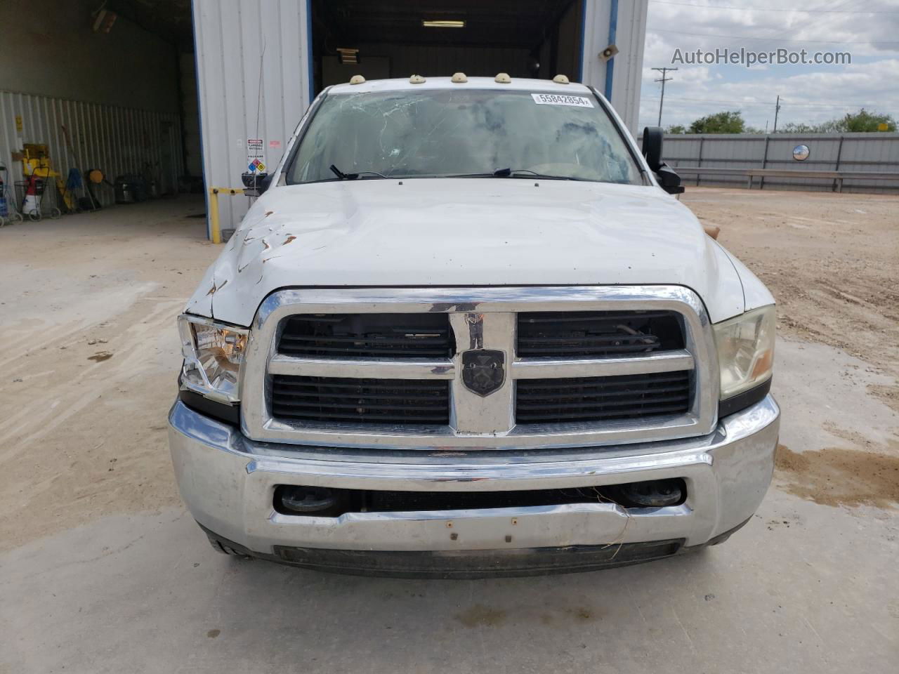 2010 Dodge Ram 3500  White vin: 3D73Y4CL5AG194515