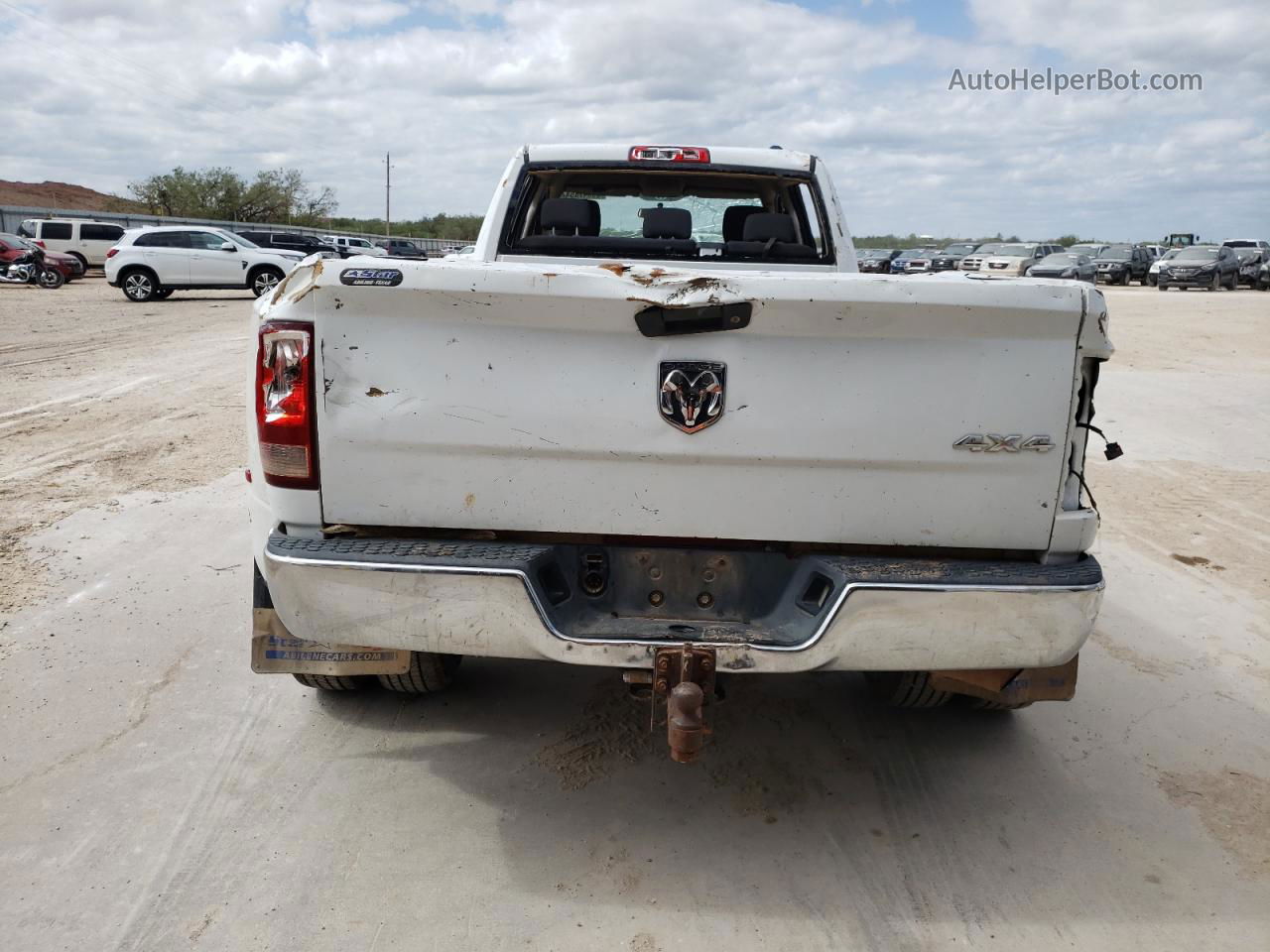 2010 Dodge Ram 3500  White vin: 3D73Y4CL5AG194515