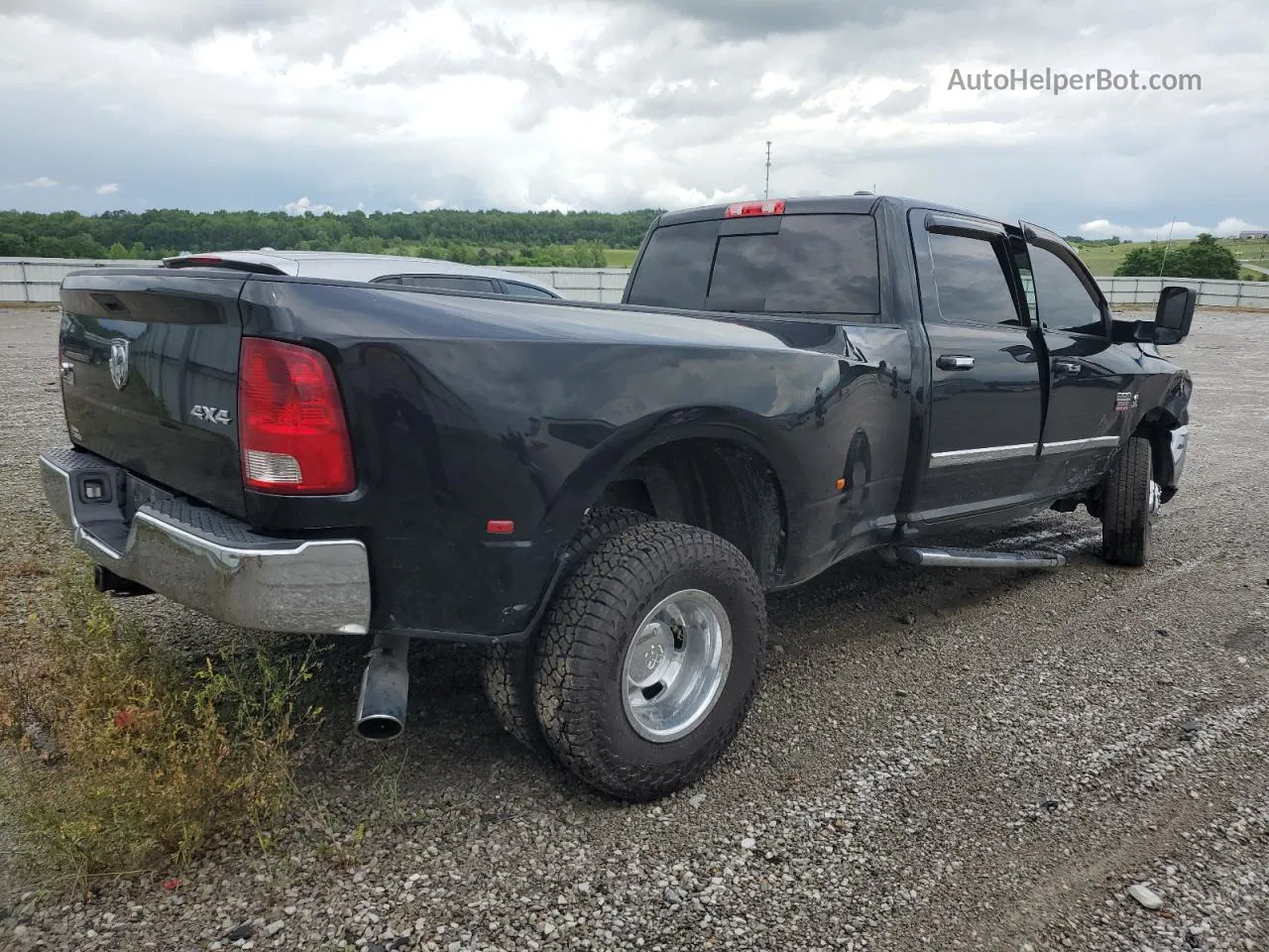 2010 Dodge Ram 3500  Черный vin: 3D73Y4CL8AG156079