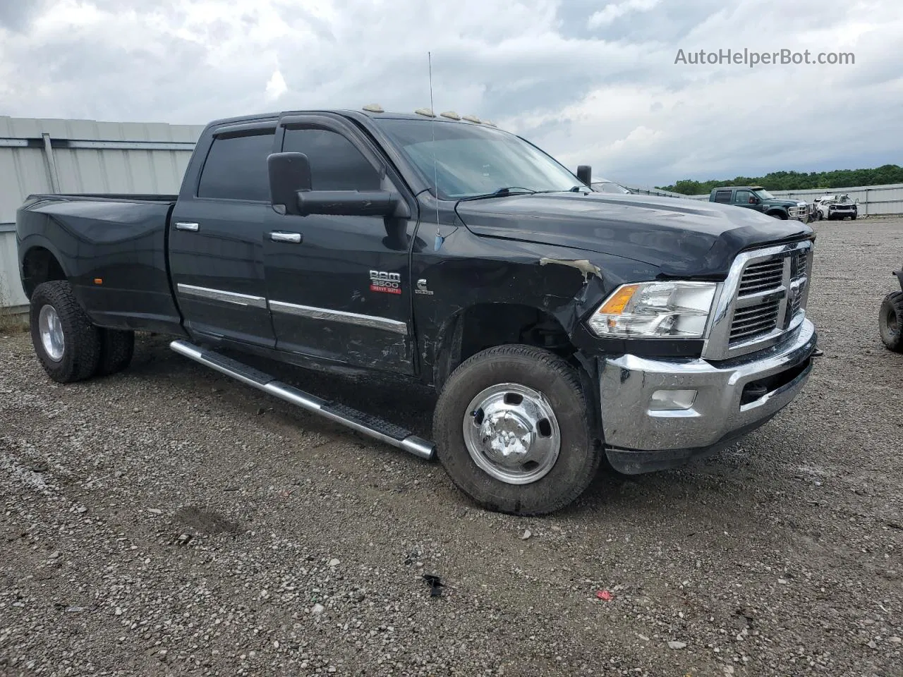 2010 Dodge Ram 3500  Черный vin: 3D73Y4CL8AG156079