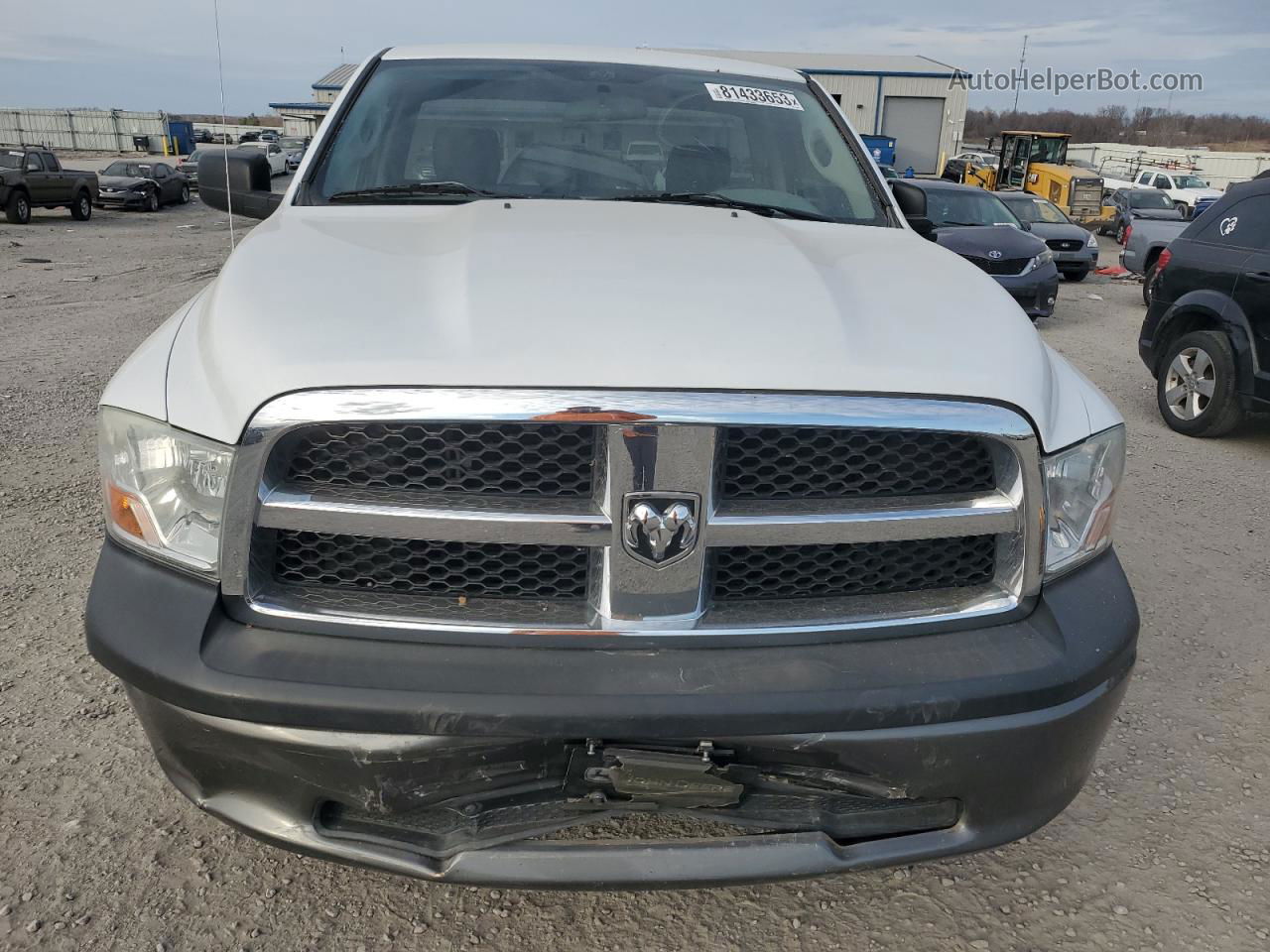 2010 Dodge Ram 1500  Белый vin: 3D7JB1EK0AG148859