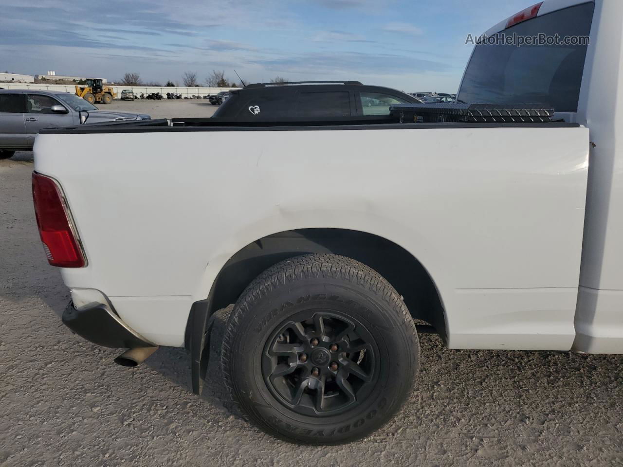 2010 Dodge Ram 1500  White vin: 3D7JB1EK0AG148859