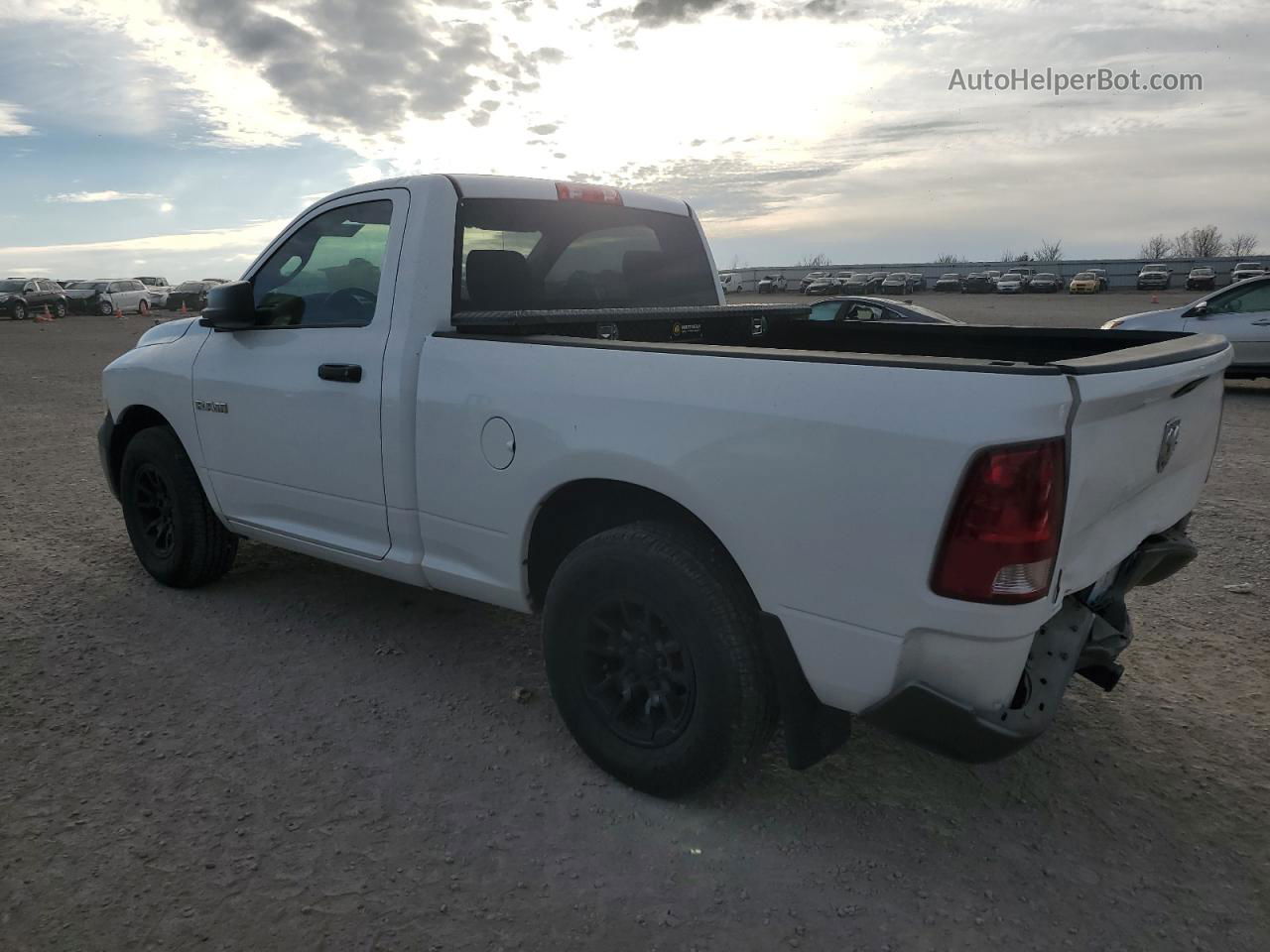 2010 Dodge Ram 1500  White vin: 3D7JB1EK0AG148859