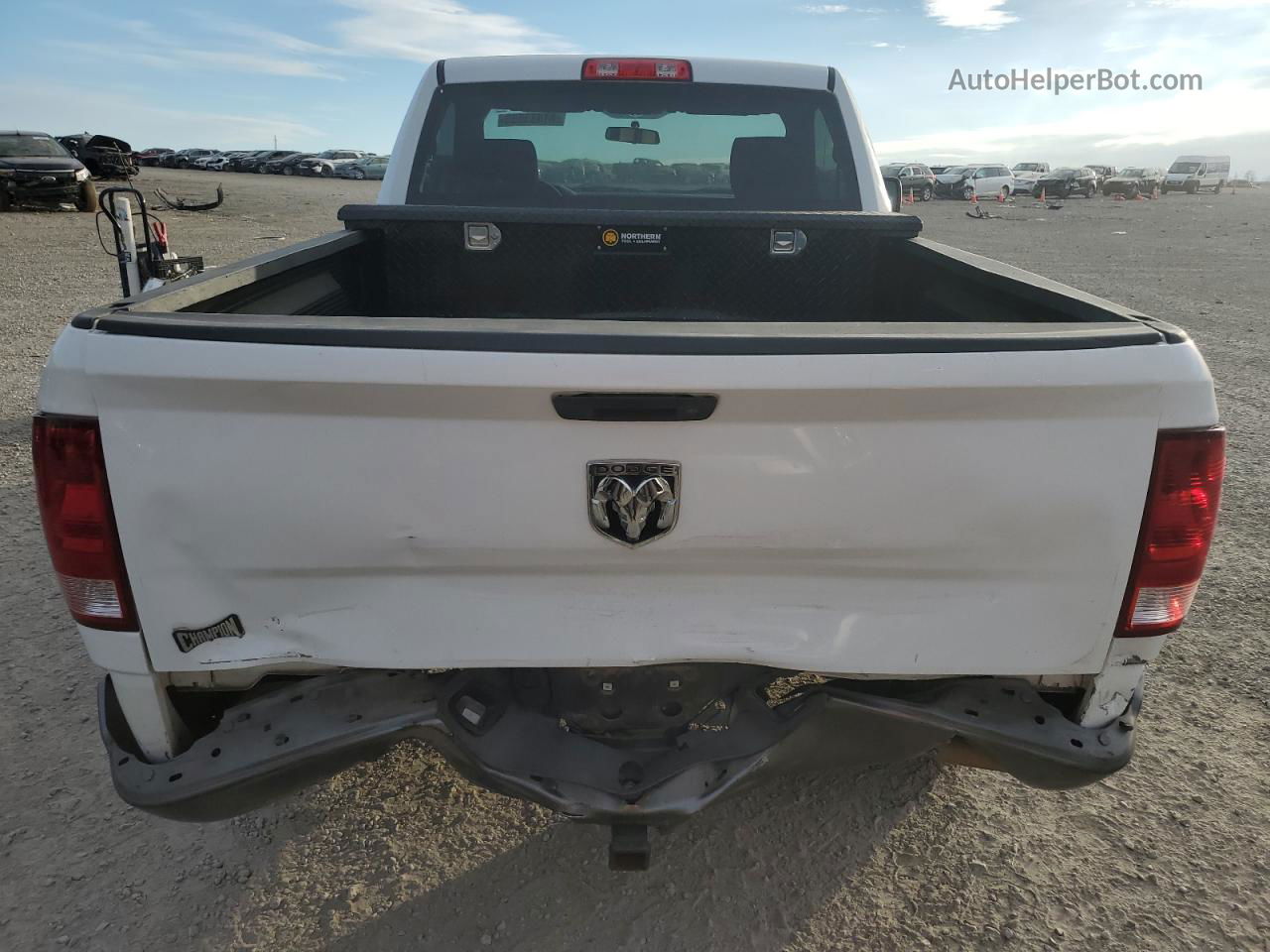 2010 Dodge Ram 1500  White vin: 3D7JB1EK0AG148859