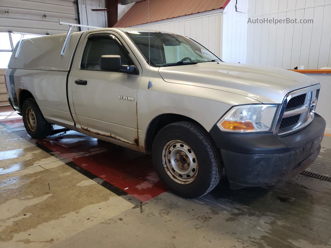 2010 Dodge Ram 1500  Silver vin: 3D7JB1EK1AG103171