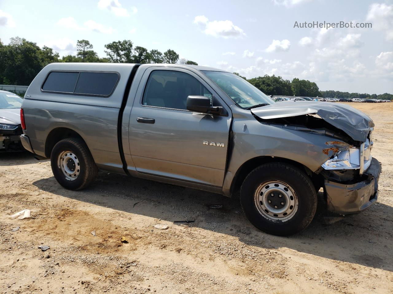 2010 Dodge Ram 1500  Gray vin: 3D7JB1EKXAG102178