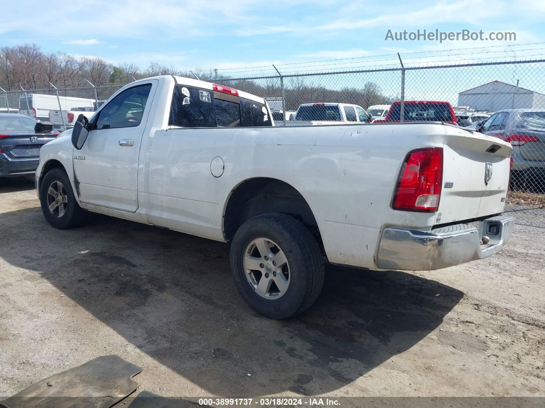 2010 Dodge Ram 1500 Slt/trx White vin: 3D7JB1EP0AG103061