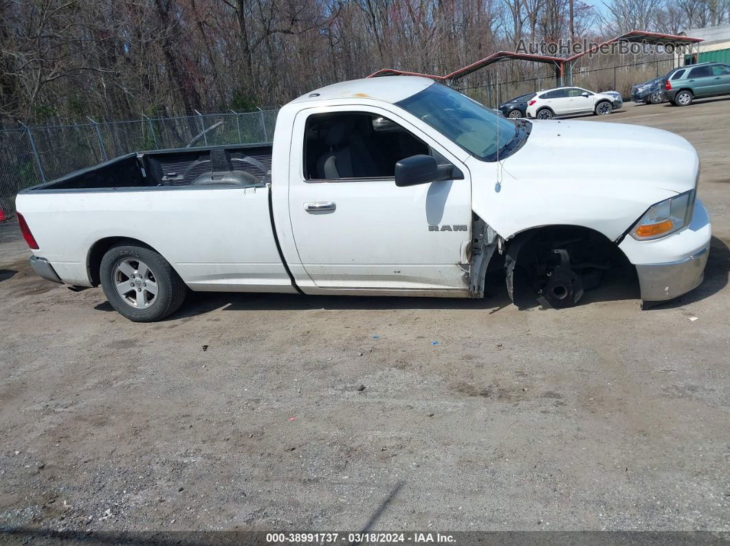 2010 Dodge Ram 1500 Slt/trx White vin: 3D7JB1EP0AG103061