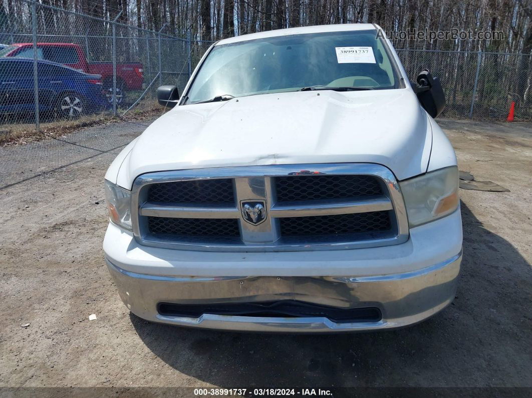 2010 Dodge Ram 1500 Slt/trx White vin: 3D7JB1EP0AG103061