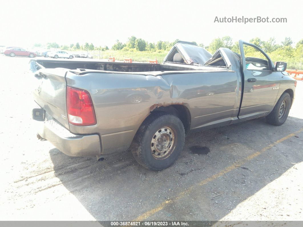 2010 Dodge Ram 1500 St Gray vin: 3D7JB1EP2AG165321