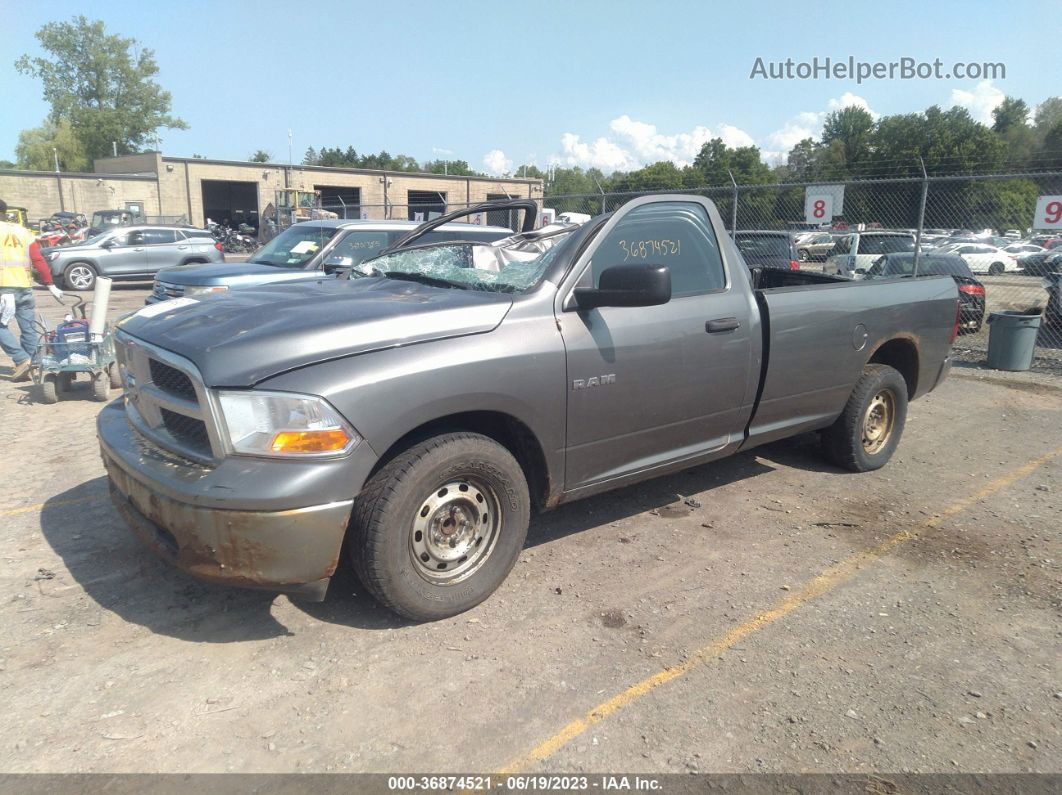 2010 Dodge Ram 1500 St Gray vin: 3D7JB1EP2AG165321