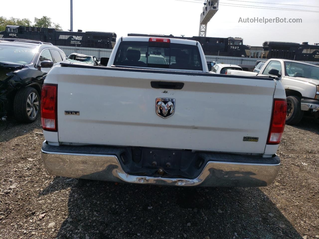 2010 Dodge Ram 1500  White vin: 3D7JB1EP4AG133020