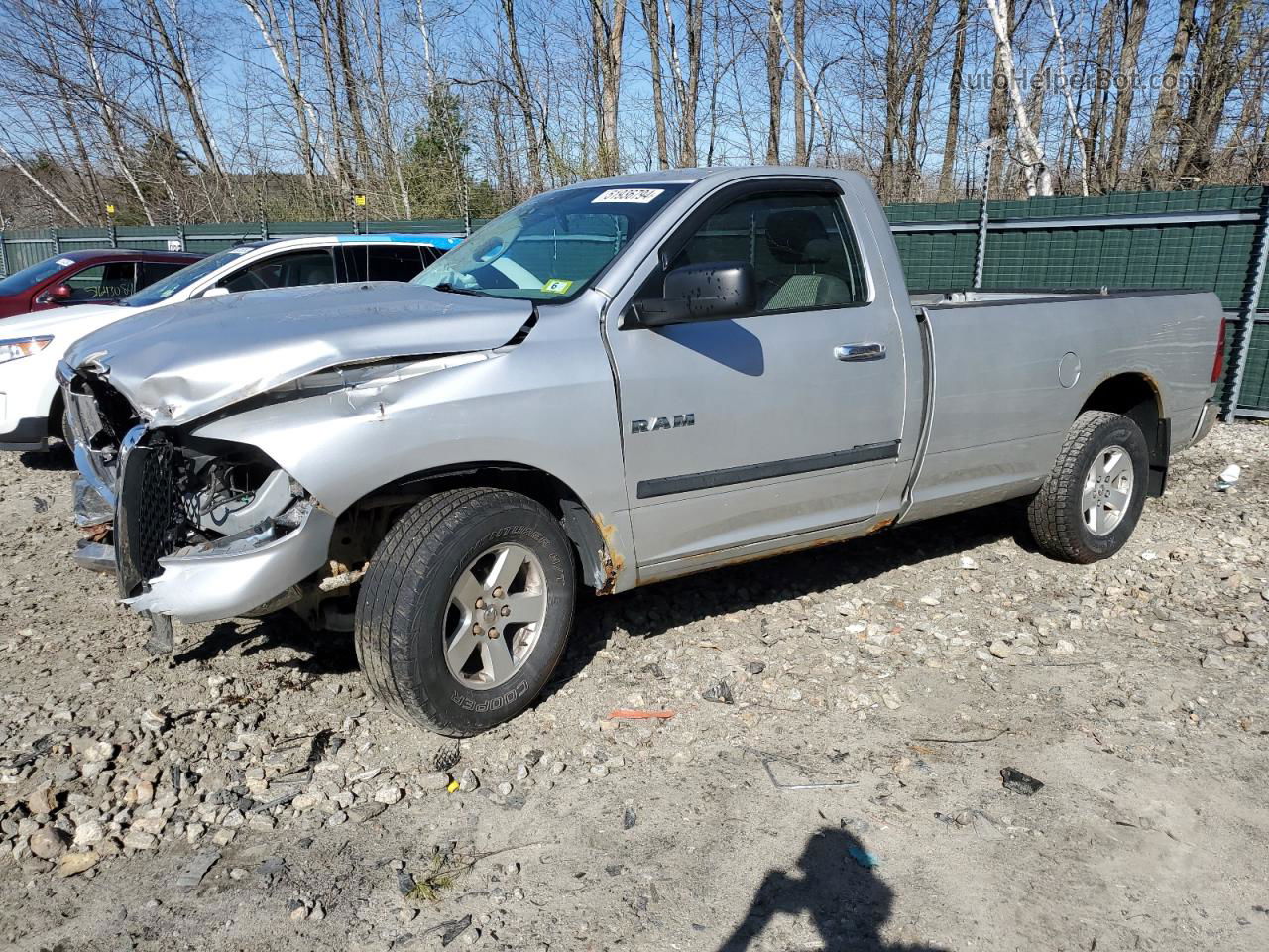 2010 Dodge Ram 1500  Silver vin: 3D7JV1EP0AG149562