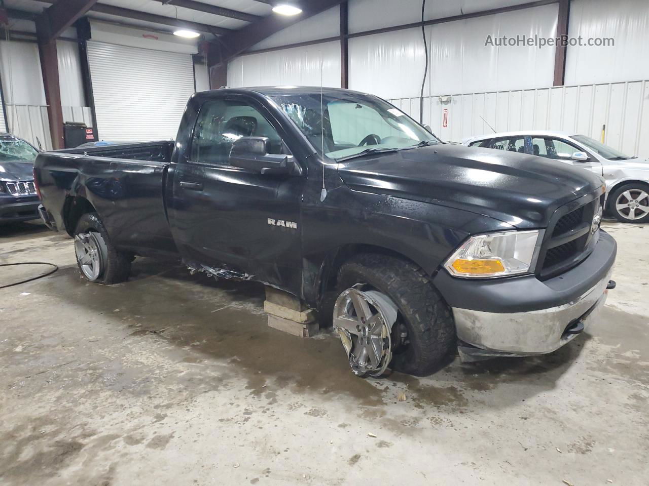 2010 Dodge Ram 1500  Черный vin: 3D7JV1EP5AG160363