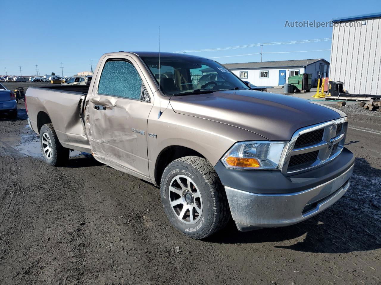 2010 Dodge Ram 1500  Tan vin: 3D7JV1ET8AG191992