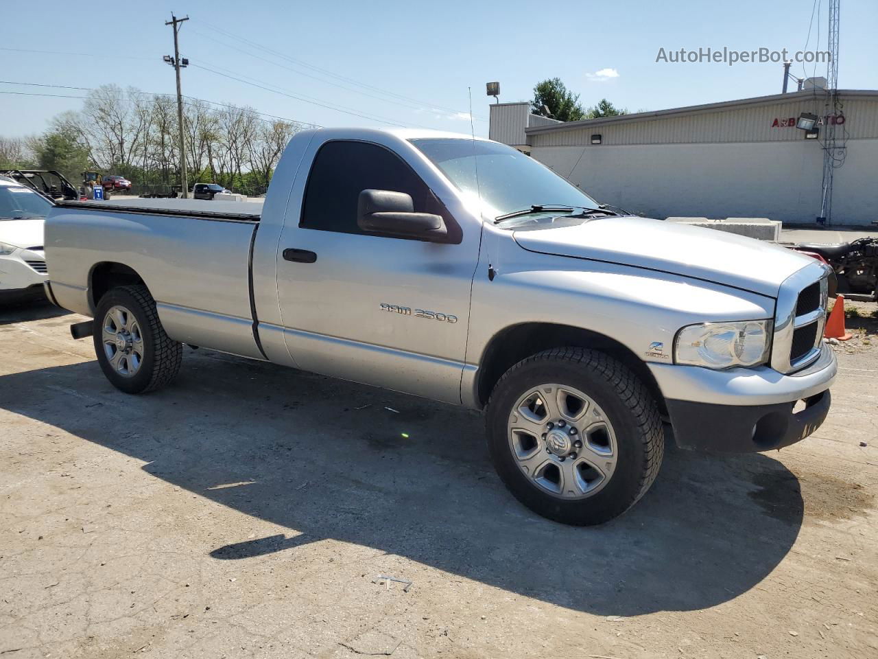 2005 Dodge Ram 2500 St Silver vin: 3D7KR26C95G749612