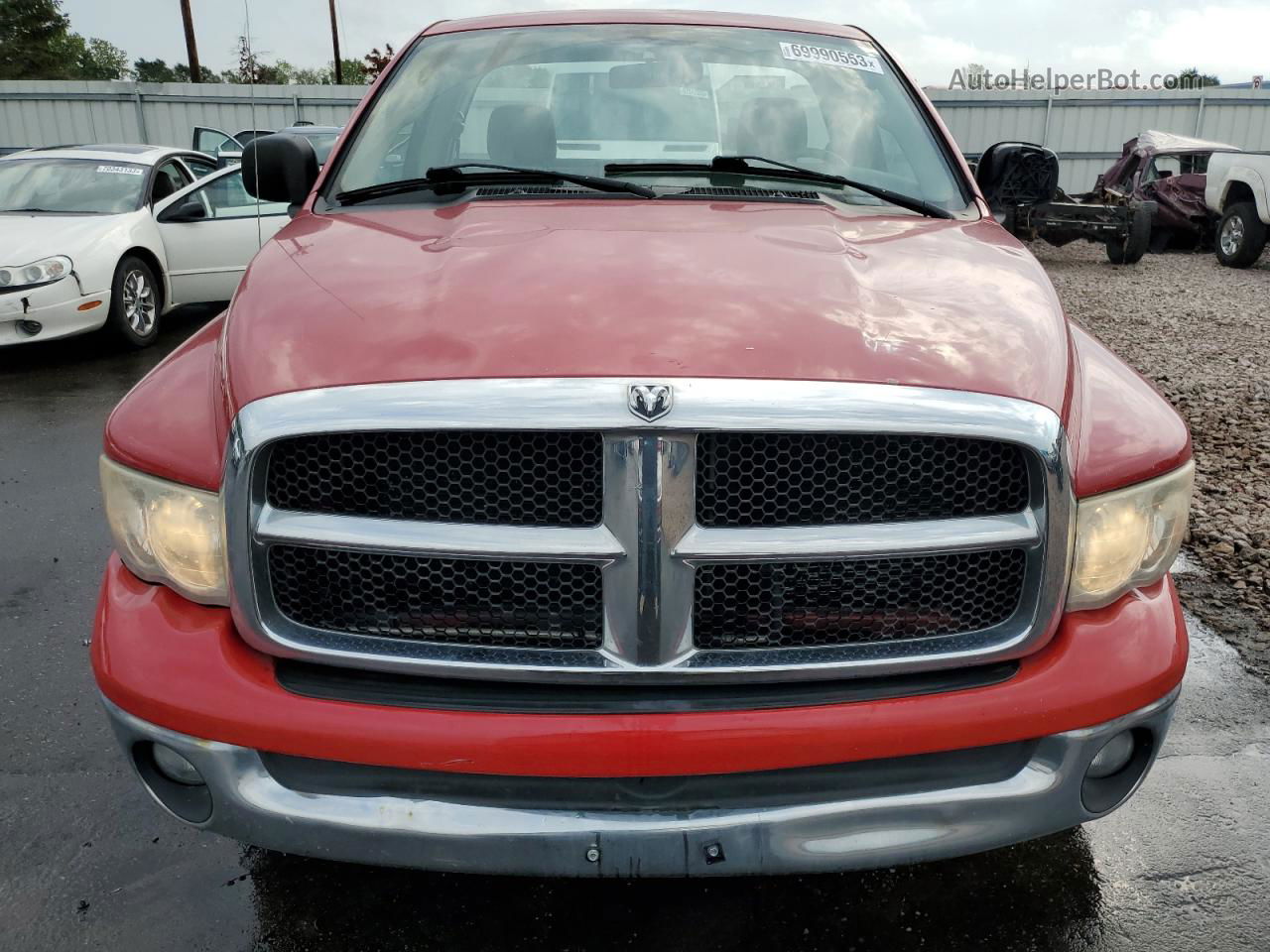 2005 Dodge Ram 2500 St Red vin: 3D7KR26D65G733666