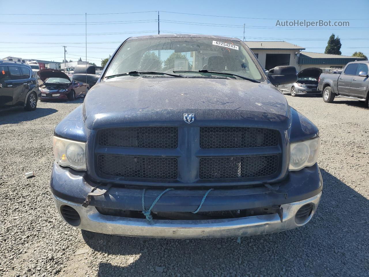 2005 Dodge Ram 2500 St Blue vin: 3D7KR28C05G751116